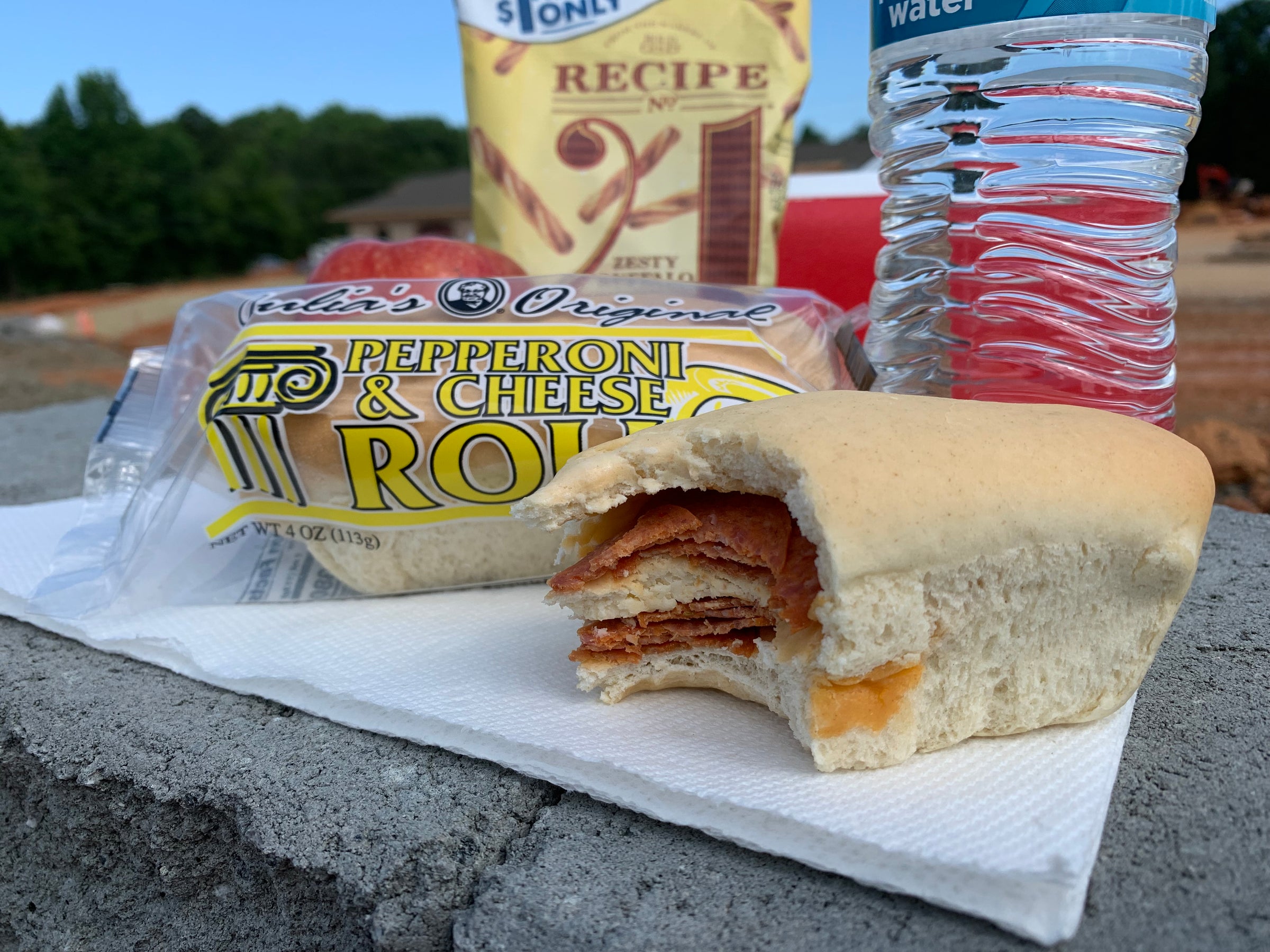 Julia's Pepperoni Roll 4oz. Pepperoni and Provolone Cheese (Case 3 PepperoniRolls