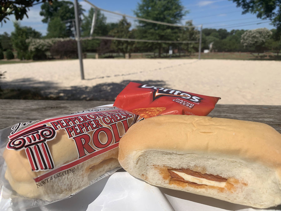 Julia's Pepperoni Roll 5.5oz. Pepperoni and Hot Pepper Cheese (Case PepperoniRolls