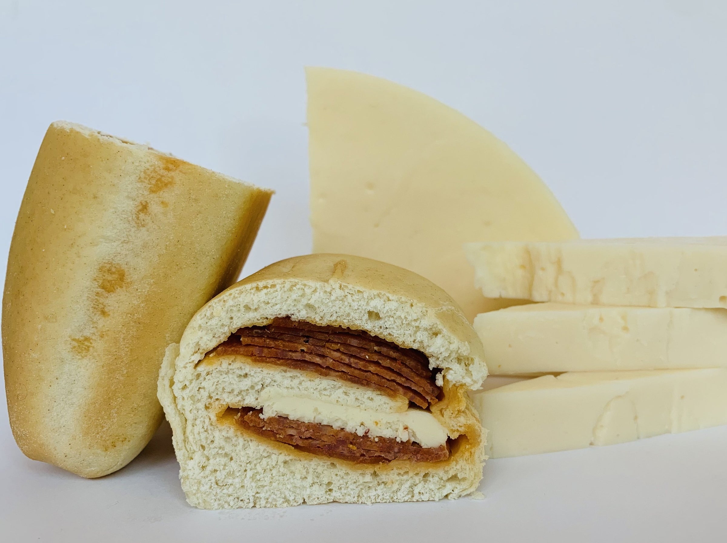 Julia's Pepperoni Roll 4oz. Pepperoni and Provolone Cheese (Case 3 PepperoniRolls